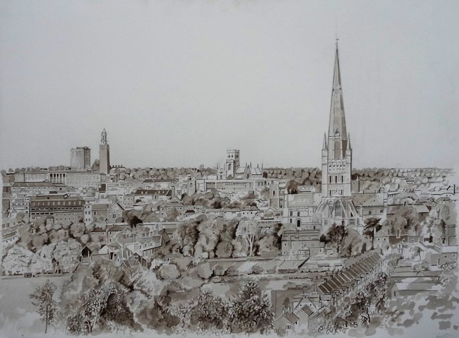 Norwich from Ketts Heights